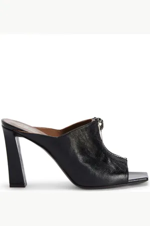 Giuseppe Zanotti Oraine zip-detail leather mules