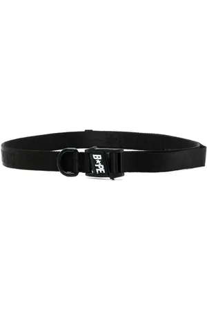 A Bathing Ape Logo-print belt