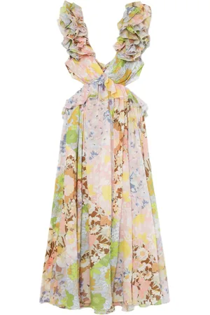 ZIMMERMANN Pop ruffle-detailing dress