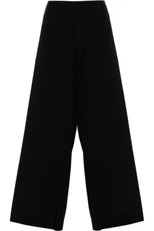NILI LOTAN Mid-rise wide-leg trousers