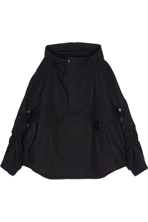 WOOYOUNGMI Logo-patch hooded jacket