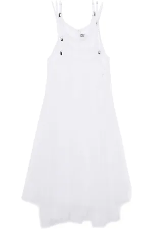 NOIR KEI NINOMIYA Tulle overlay sheer dress