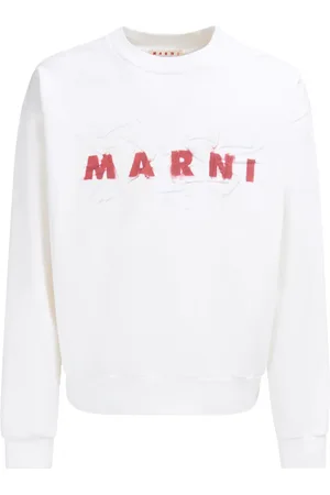 Marni Logo-print cotton sweatshirt