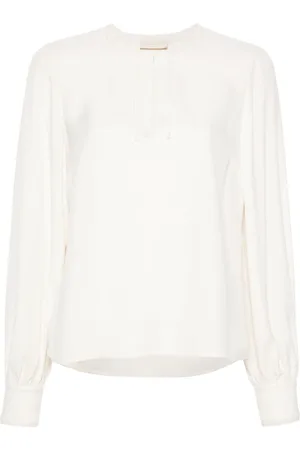 ULLA JOHNSON Greta crepe blouse