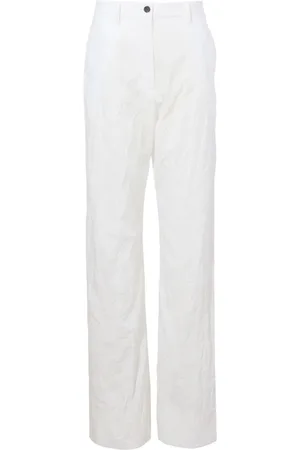 Proenza Schouler Crinkle poplin trousers