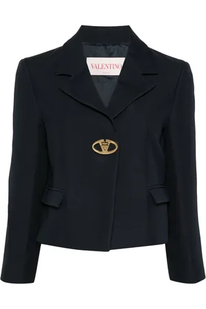 VALENTINO GARAVANI VLogo Signature cropped blazer