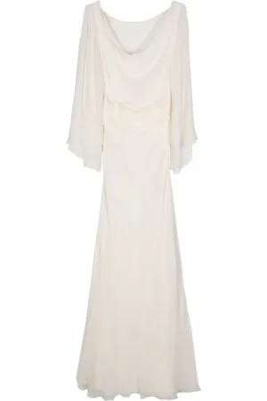 VALENTINO GARAVANI 2000s organza maxi dress