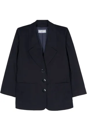 Saint Laurent 1980s single-breadted blazer