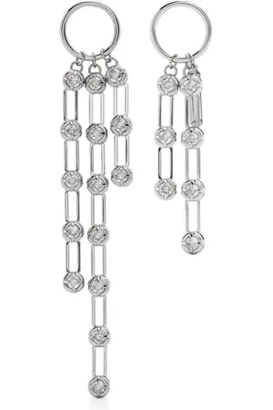 Justine Clenquet Angie crystal-embellished dangle earrings