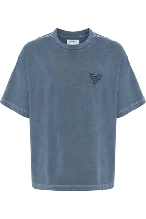 Musium Div. Logo-embroidered cotton T-shirt