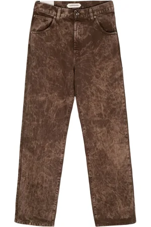 Namacheko Snow wash straight-legged jeans