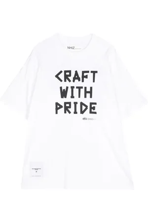 Izzue X Neighborhood slogan-print T-shirt