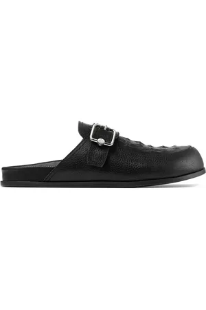 Jimmy Choo Etta star-embossed leather mules