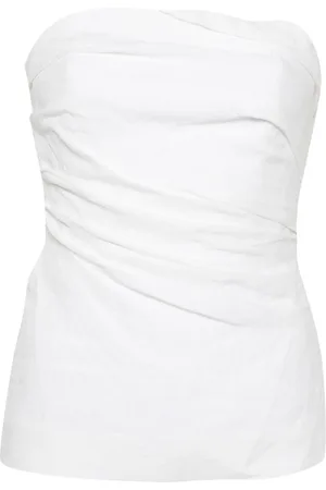 TOVE Izel linen bandeau top