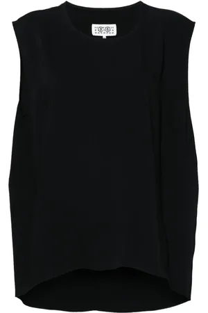 Maison Margiela Single-stitch sleeveless top