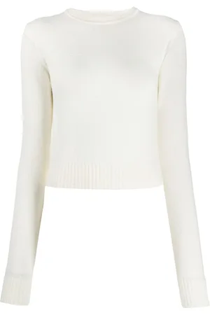 Jil Sander Cropped wool knit jumper