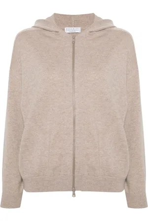 Brunello Cucinelli Zip-up hooded cardigan