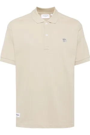 Chocoolate Logo-patch cotton polo shirt