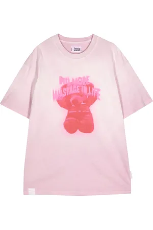 Izzue Teddy bear-print cotton T-shirt