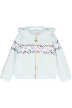 Chiara Ferragni Floral-print track jacket