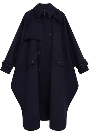 Stella McCartney Wool poncho trench coat