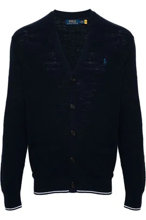 Ralph Lauren Polo Pony-embroidery cardigan
