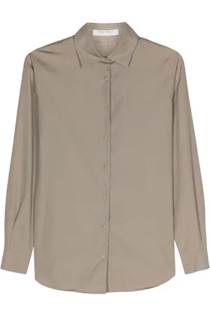 Miu Miu 2000s classic-collar cotton shirt