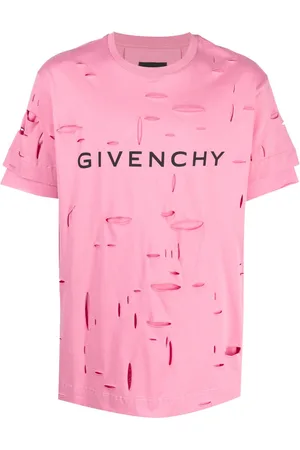 Givenchy Ripped logo T-shirts