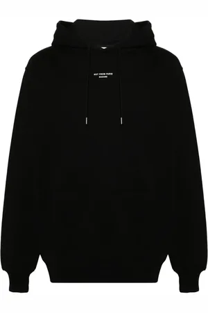 Drôle de Monsieur La Hoodie Slogan cotton hoodie