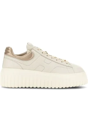 Hogan H-Stripes lace-up leather sneakers