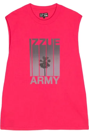Izzue Graphic-print cotton vest
