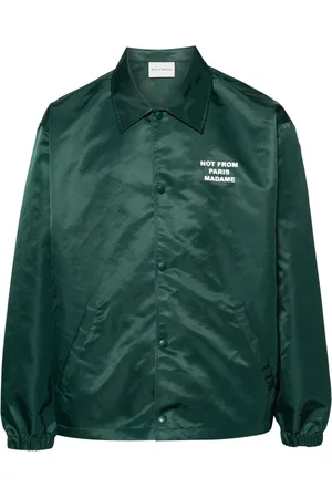 Drôle de Monsieur La Vest Slogan lightweight jacket