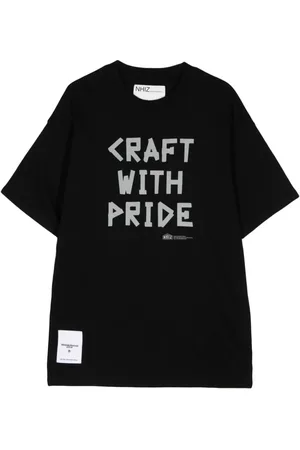 Izzue X Neighborhood slogan-print T-shirt