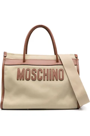 Moschino Logo-lettering tote bag