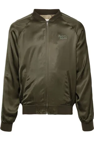 Maison Kitsuné Teddy logo-embroidered track jacket