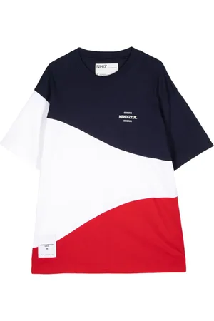 Izzue X Neighborhood colour-block T-shirt