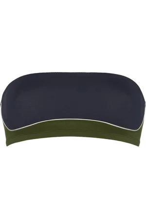 ERES Club Bandeau contrasting bikini top