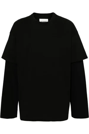 Jil Sander Logo-print layered T-shirt
