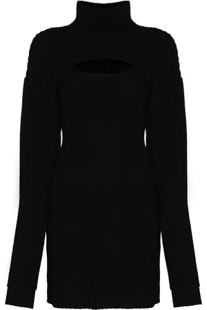 RTA Jady turtleneck knitted dress