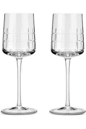 Christofle Graphik wine glasses (set of two)