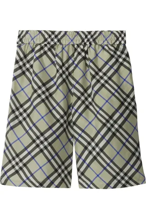 Burberry Nova Check silk shorts
