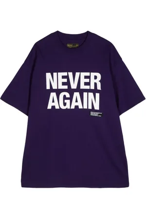 Izzue X Neighborhood slogan-print T-shirt