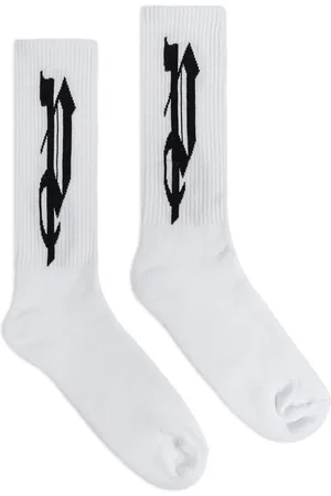 Palm Angels Logo-print cotton-blend socks