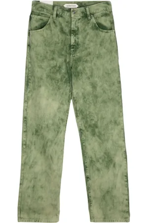 Namacheko Snow wash straight-legged jeans
