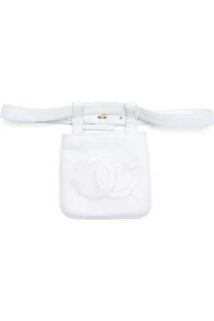 CHANEL 1985-1993 CC leather belt bag