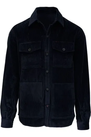 ISAIA Cotton corduroy shirt jacket