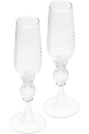 Christofle Tourbillon champagne flute (set of two)