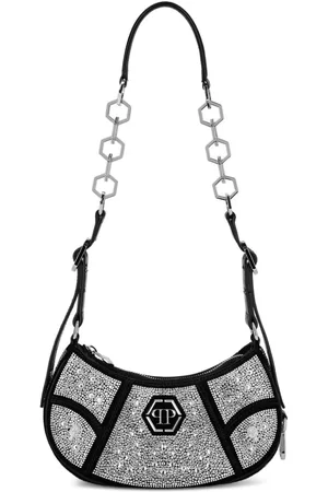 Philipp Plein Crystal-embellished shoulder bag