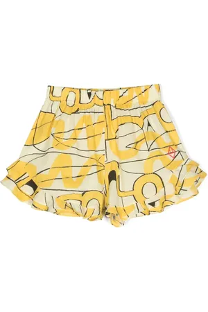 The Animals Observatory Dove ruffled shorts
