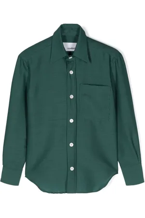 COSTUMEIN Patch-pocket virgin-wool shirt